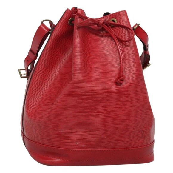LOUIS VUITTON Epi Noe Shoulder Bag Red M44007 LV Auth 120135 - Picture 1 of 16